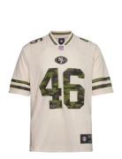 Camo Nfl Foundation Jersey Sport Men Sports Clothes Sport Tops Sport T-Skjorte Cream Fanatics