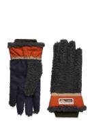 Teddy 5Finger-Navy Accessories Gloves Finger Gloves Khaki Green Elmer By Swany