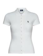 Butt D-Placket Polo Shirt Tops T-shirts & Tops Polos White Polo Ralph Lauren