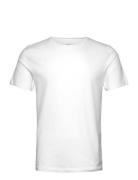 Fila T-Shirt Round Neck Sport Men Sports Clothes Sport Tops Sport T-Skjorte White FILA Underwear