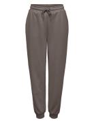 Onplounge Life Hw Reg Swt Pnt Noos Sport Trousers Joggers Grey Only Play