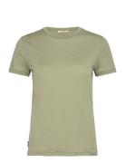 Women Merino 150 Tech Lite Ss Tee Sport T-shirts & Tops Short-sleeved Green Icebreaker