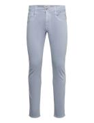 Anbass Trousers Slim Hyperflex Colour Xlite Bottoms Trousers Casual Grey Replay