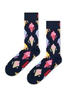 Ice Cream Sock Underwear Socks Regular Socks Navy Happy Socks