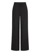 Ecovero Relaxed Straight Pant Bottoms Trousers Straight Leg Black Calvin Klein Jeans