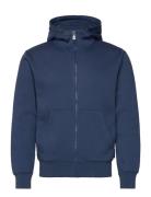 Bowman Logo Zip Hood Tops Sweatshirts & Hoodies Hoodies Blue Sail Racing