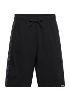 Bermuda Bottoms Shorts Sweat Shorts Black EA7