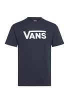 Mn Vans Classic Sport Men Men Sports Clothes Sport Tops Sport T-Skjorte Navy VANS