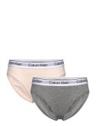 2Pk Bikini Night & Underwear Underwear Panties Multi/patterned Calvin Klein