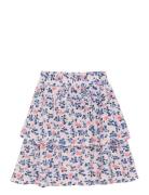 Skirt Aop Dresses & Skirts Skirts Short Skirts Pink Minymo