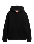 Essential Logo Hoodie Hb Tops Sweatshirts & Hoodies Hoodies Black Superdry