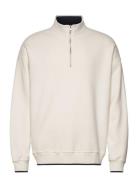 Anf Mens Sweatshirts Tops Sweatshirts & Hoodies Sweatshirts Cream Abercrombie & Fitch