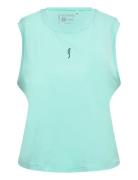 Women's Paris Relaxed Tank Tops T-shirts & Tops Sleeveless Blue RS Sports