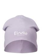 Logo Beanie - Lavender Love Accessories Headwear Hats Beanie Purple Elodie Details