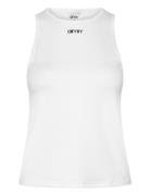 Soft Basic Singlet Sport Women Sport Clothing Sports Tops & T-shirts Sport Tank Tops White Aim´n