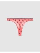 Mesh Thong G-streng Undertøj Coral Understatement Underwear