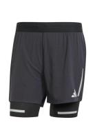 Ult Hivis 2N1 M Sport Sport Clothing Sport Shorts Sport Training Shorts Black Adidas Performance