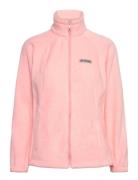 Benton Springs Full Zip Tops Sweatshirts & Hoodies Fleeces & Midlayers Pink Columbia Sportswear