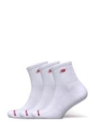 Patch Logo Ankle 3 Pack Sport Sport Clothing Sport Socks White New Balance