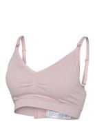 Mlmila Feed Me Bra 2F Lingerie Bras & Tops Maternity Bras Pink Mamalicious