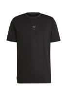 Q12 Ts Elevated Sport Men Men Sports Clothes Sport Tops Sport T-Skjorte Black Adidas Originals