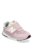 New Balance 574 Kids New-B Hook & Loop Sport Sneakers Low-top Sneakers Pink New Balance