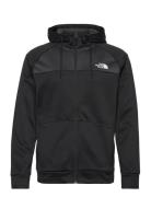 M Reaxion Fleece F/Z Hoodie - Eu Sport Men Sport Clothing Sport Sweatshirts & Hoodies Sport Hoodies Black The North Face