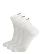 Alcudia Viscose  Quarter Run Socks 3-Pack Sport Women Sport Clothing Sport Socks White Endurance