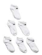 6L-6Pk Low Sock Sport Socks & Tights Socks White Nike