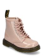 1460 T Powder Pink Nebula Glitter Boots Støvler Pink Dr. Martens