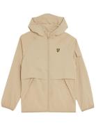 Hooded Windbreaker Jacket Outerwear Jackets & Coats Windbreaker Beige Lyle & Scott