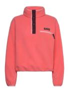 Helvetia Ii Cropped Half Snap Fleece Sport Women Sport Clothing Sport Fleeces & Midlayers Coral Columbia Sportswear