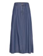 Fqwilke-Skirt Skirts Knee-length & Midi Skirts Blue FREE/QUENT