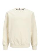Jorfrederiksberg Sweat C.neck Noos Jnr Tops Sweatshirts & Hoodies Sweatshirts Cream Jack & J S