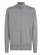 Essential Terry Zt Stand Collar Tops Sweatshirts & Hoodies Sweatshirts Grey Tommy Hilfiger