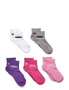 Kids Lin Ank 5P Sport Socks & Tights Socks Multi/patterned Adidas Performance