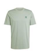Trefoil Ess Tee Sport Men Men Sports Clothes Sport Tops Sport T-Skjorte Green Adidas Originals