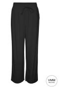 Vmmjesmilo Wide Pants Wvn Ga Bottoms Trousers Joggers Black Vero Moda Maternity