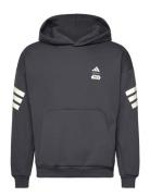 M Sw Tm Hdy Sport Men Sport Clothing Sport Sweatshirts & Hoodies Sport Hoodies Grey Adidas Sportswear