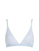 Triangle  Lingerie Bras & Tops Soft Bras Bralette Blue Tommy Hilfiger