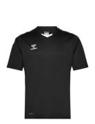 Hmlcore Xk Poly Jersey S/S Sport Men Men Sports Clothes Sport Tops Sport T-Skjorte Black Hummel