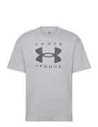 Ua M Hw Os Branded Ss Sport Men Sports Clothes Sport Tops Sport T-Skjorte Grey Under Armour