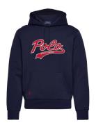 Logo Double-Knit Hoodie Designers Sweatshirts & Hoodies Hoodies Navy Polo Ralph Lauren
