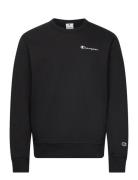 Crewneck Sweatshirt Tops Sweatshirts & Hoodies Sweatshirts Black Champion