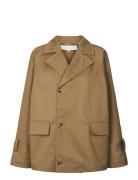 Andrea Jacket - Cotton Outerwear Jackets Light-summer Jacket Beige STUDIO FEDER