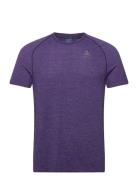 Odlo Essential Seamless T-Shirt Crew Neck S/S Sport T-Kortærmet Skjorte Purple Odlo