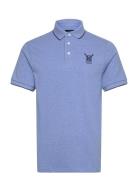 Heritage Rgta Logo Designers Polos Short-sleeved Blue Hackett London