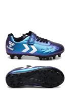 Top Star F.g. Jr Sport Sports Shoes Football Boots Blue Hummel