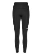 W Flex 25In Tight Sport Sport Clothing Sport Tights Sport Training Tights Black The North Face