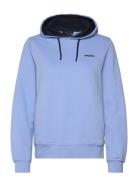 W Musto Logo Hoodie Sport Women Sport Clothing Sport Sweatshirts & Hoodies Sport Hoodies Blue Musto